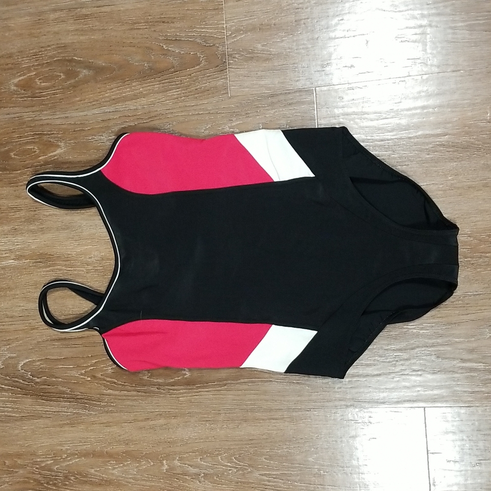 (16) CS Sport Swim Beachwear Pool Summer Color Block Textured Activewear Comfy